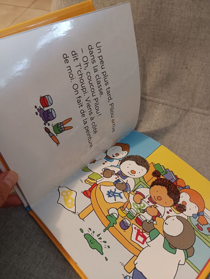 Livre T'choupi rentre à l'école histoires a lire et à écouter - photo numéro 4