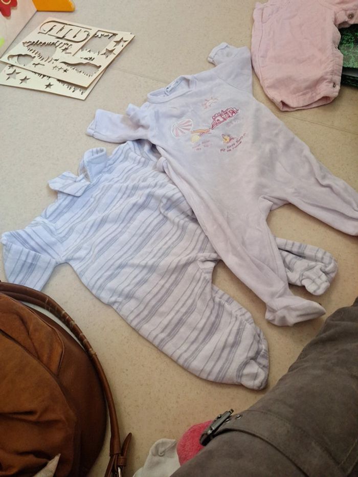 Lot de 2 pyjamas velour