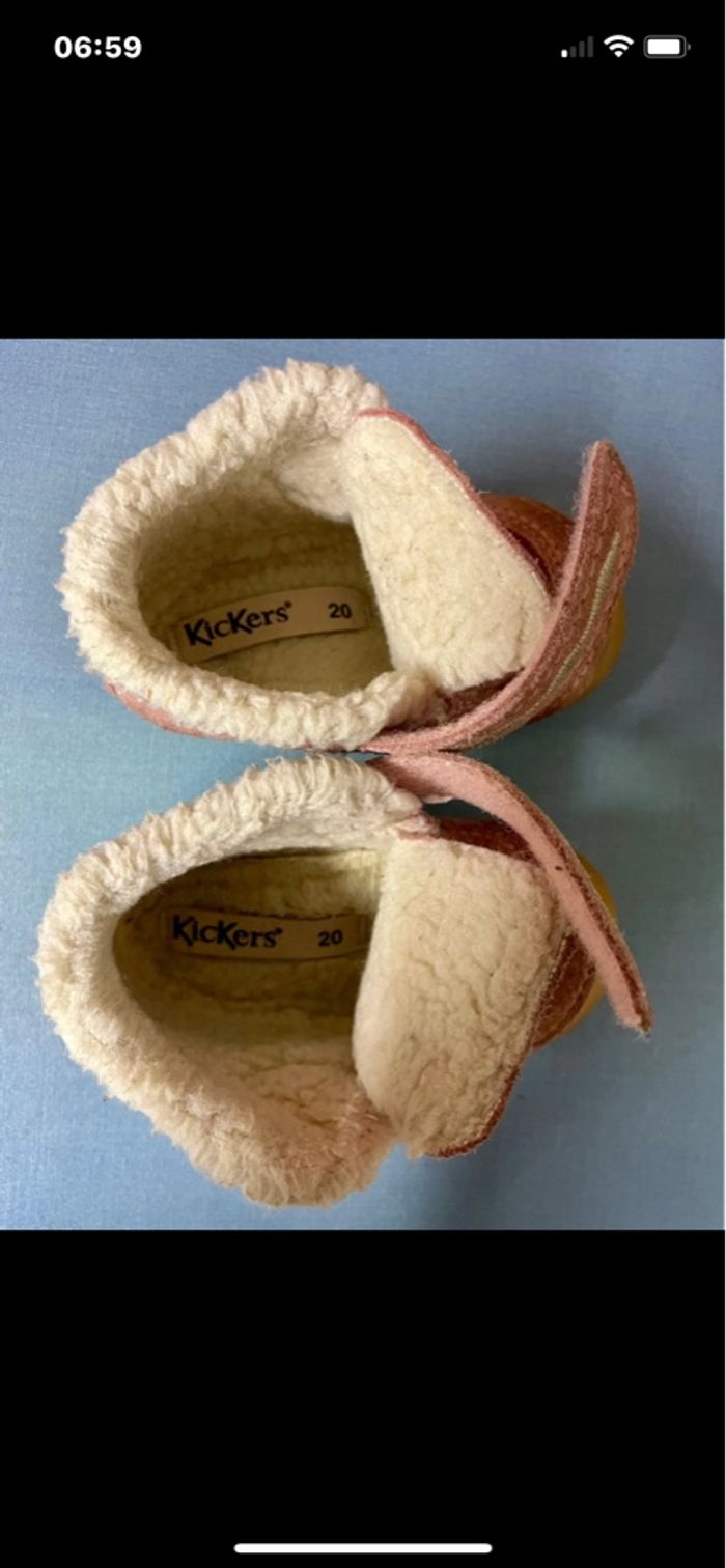 Kickers pour choupettes couleur rose - photo numéro 4