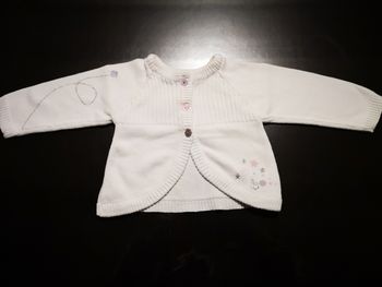 Gilet bébé fille 3 mois