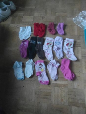 Lot 15 paires de chaussettes
