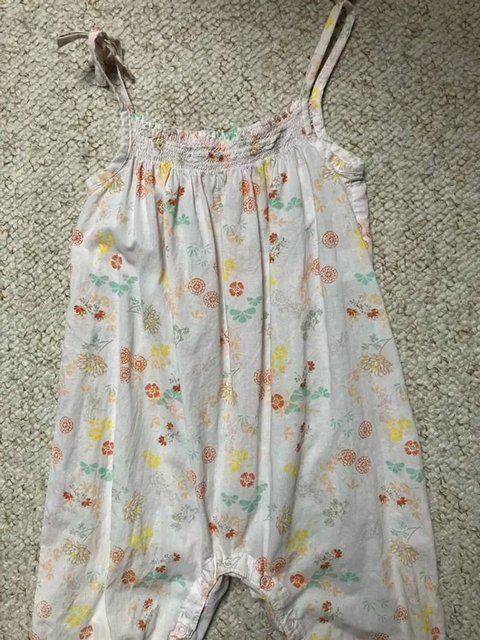 Combi short bb fille 18 mois