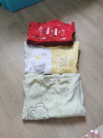 Pyjama velours 9 mois