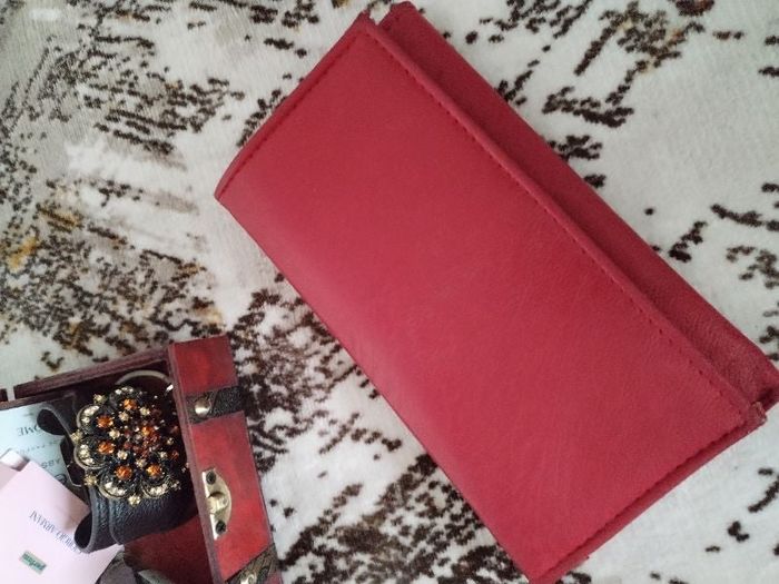 Portefeuille cuir