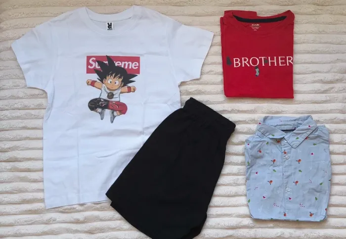 Lot garçon 8 ans – Printemps/Été – 3 pièces