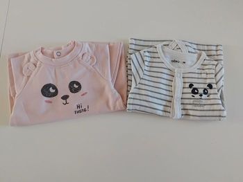 Lot de 2 jolis pyjamas dors bien 3 mois