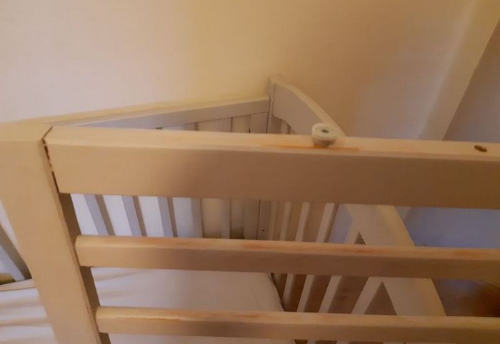 Lit bébé avec matelas bamboo 60x120cm - photo numéro 3