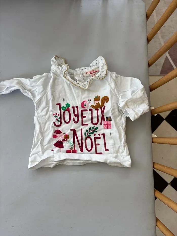 Robe paillette et T-shirt 3 mois - photo numéro 3