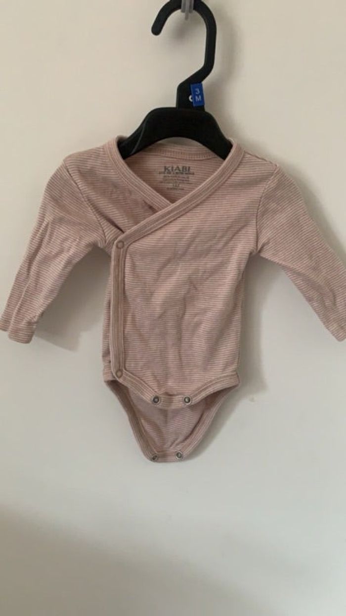 Body fille taille 1 mois