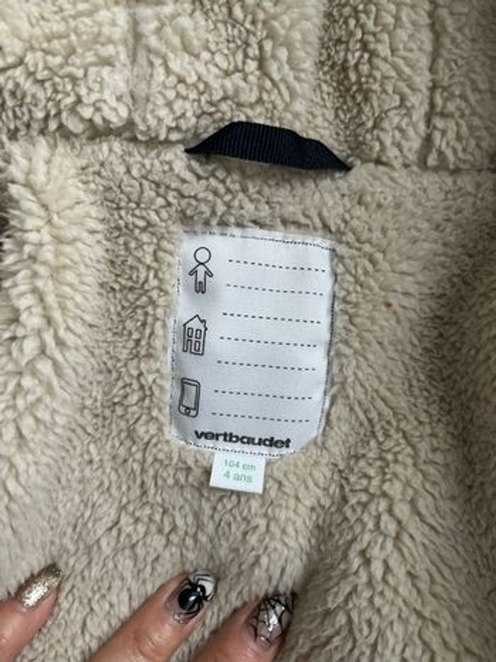 Manteau verbaudet 3 en 1 …4 ans neuf avec étiquette - photo numéro 2