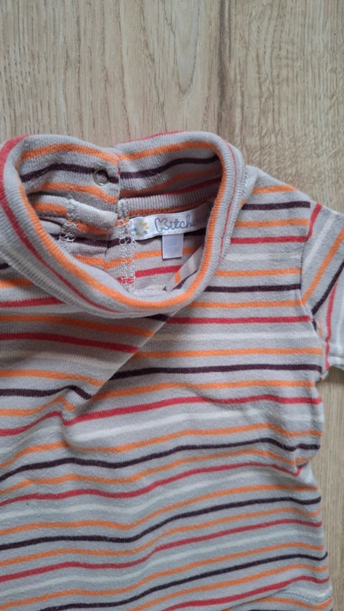 Ensemble TBE salopette / T-shirt 9mois - photo numéro 7