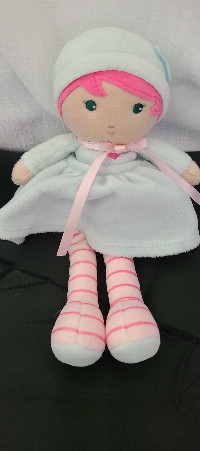 Kaloo Tendresse poupée Azure robe bleu 25 cm