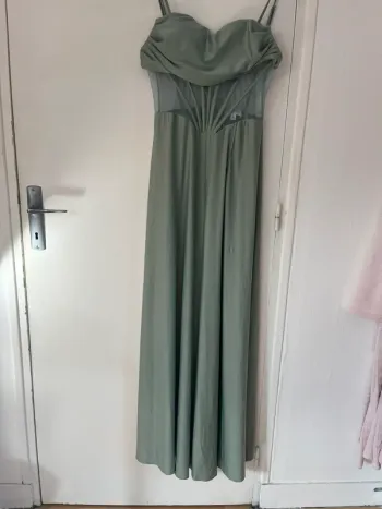 robe verte sauge