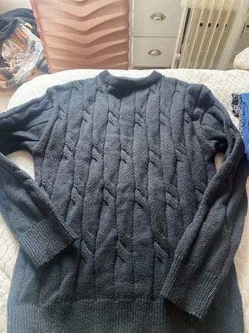 Pull noir taille L