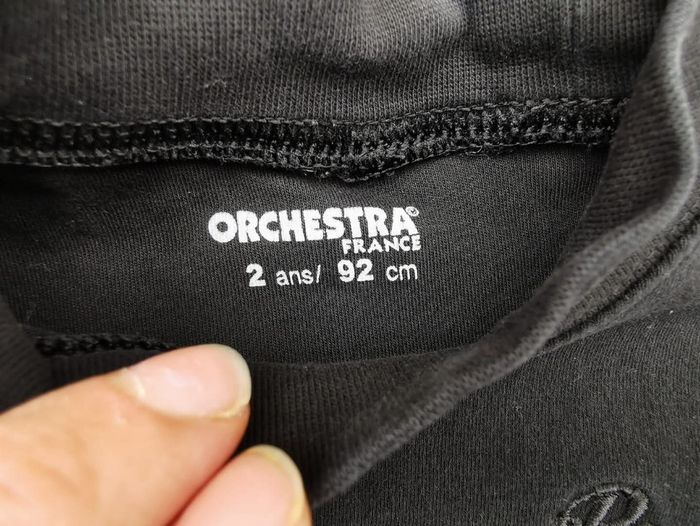 Tee-shirt ML à col roulé 2 ans fille orchestra - photo numéro 3