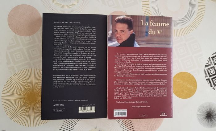 Lot 2 Romans : La Princesse des glaces de Läckberg & La femme du V de Kennedy - photo numéro 3