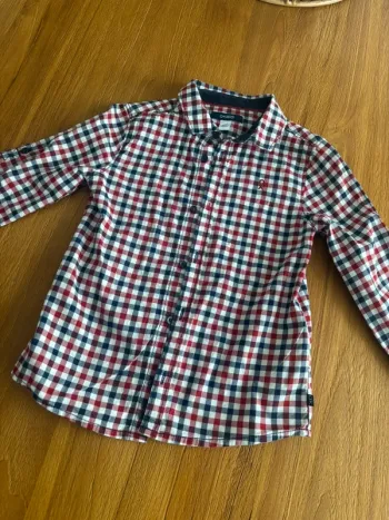Chemise à carreaux