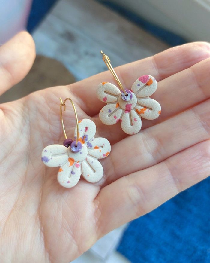 Créoles fleurs - photo numéro 2