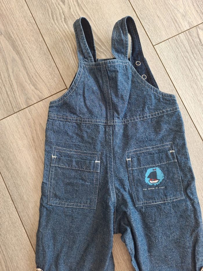 Salopette en jean 6 mois Sergent Major - photo numéro 5