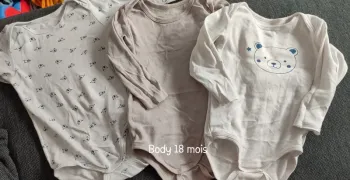 Lots bodys 18 mois