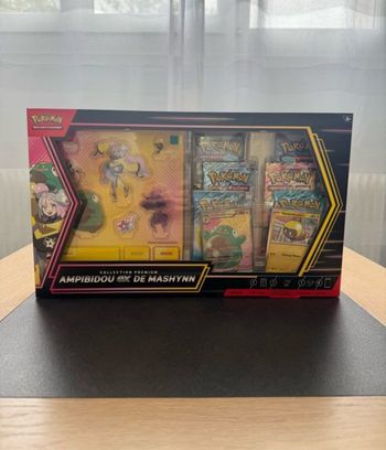 Pokémon Coffret Collection Premium Ampibidou ex de Mashynn Neuf Français