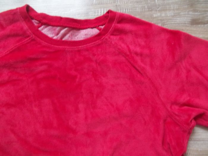 Pyjama de Noël velours rouge 12 ans - photo numéro 2