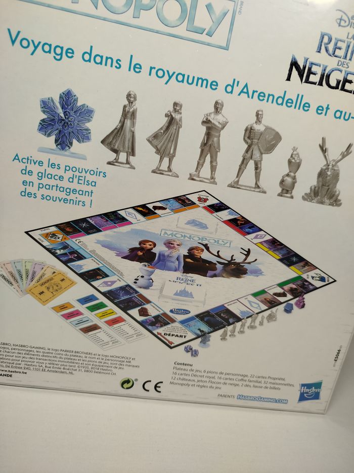 monopoly la reine des neiges 2 sous blister - photo numéro 4