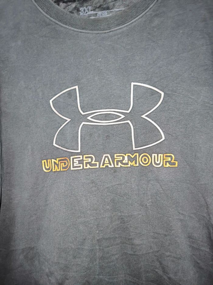 Sweat under armour noir taille 3xl - photo numéro 2