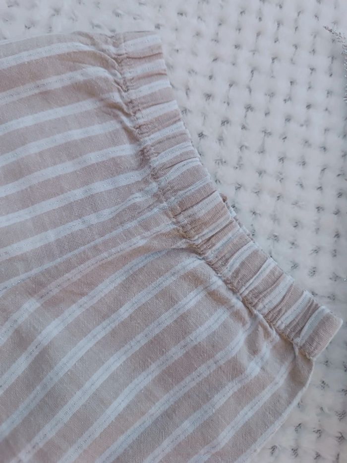 🔸Short Brillant Coton et Lin Fille - 12 Mois🔸 - photo numéro 3