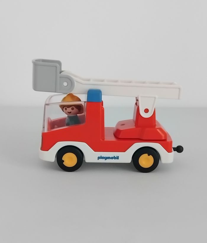 PLAYMOBIL CAMION POMPIER 6967 Complet