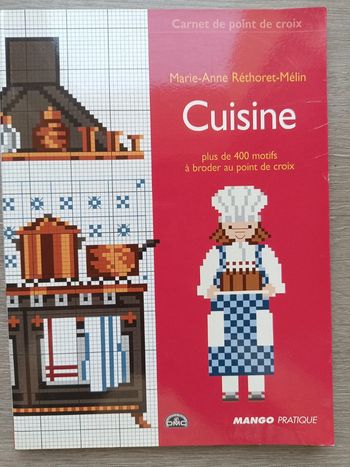 Livre point de croix cuisine