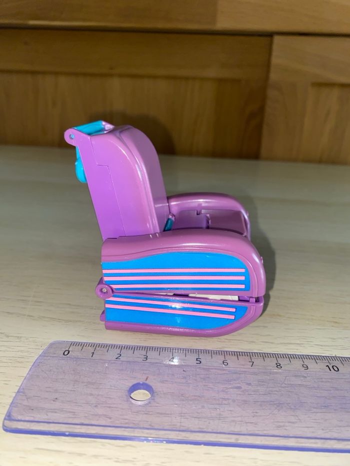 Voiture transformable fauteuil poupée Kenner 1987 wish world kids read alibabettes speed car - photo numéro 4