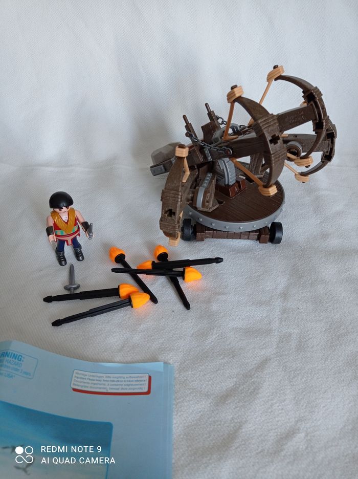 Dragons - Eret et Baliste à 4 Projectiles de Feu- playmobil 9249 - photo numéro 2