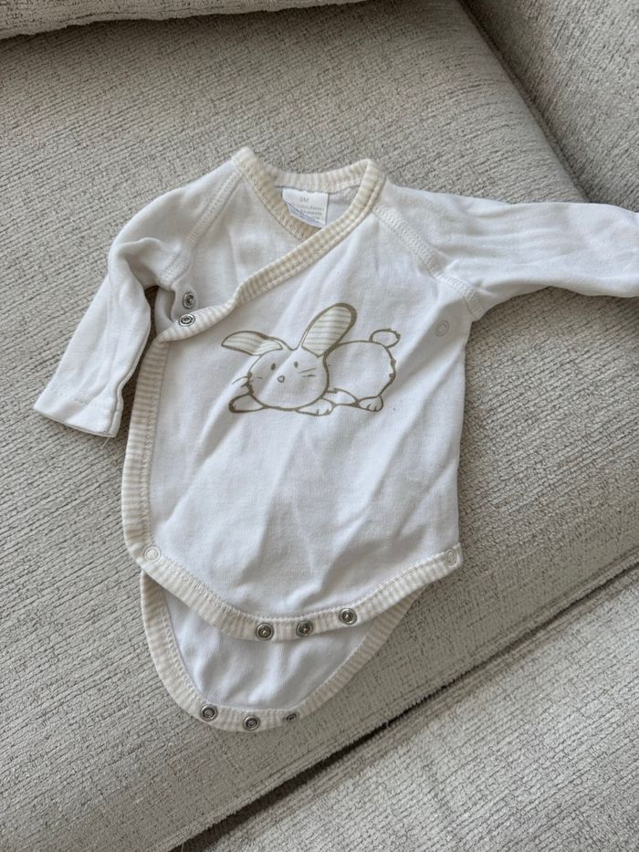 Bodies garçon taille naissance jusqu’à 1 mois - photo numéro 2