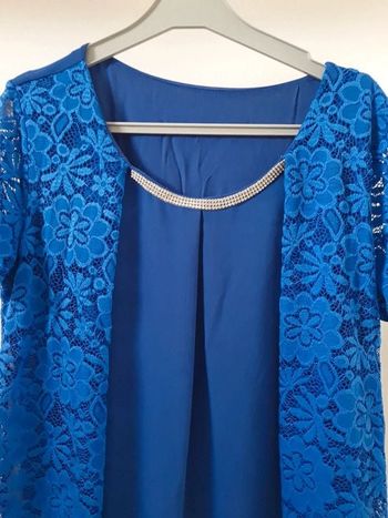 Top voile et dentelle - Taille S