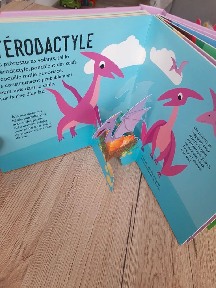 Livre pop-up bébés dinosaures - photo numéro 3