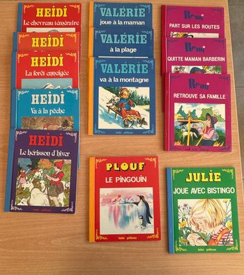 lot de livre plein de tendresse et de nostalgie 🌸