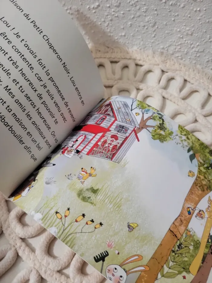 Livre enfant "Le Petit Chaperon Noir" - photo numéro 4