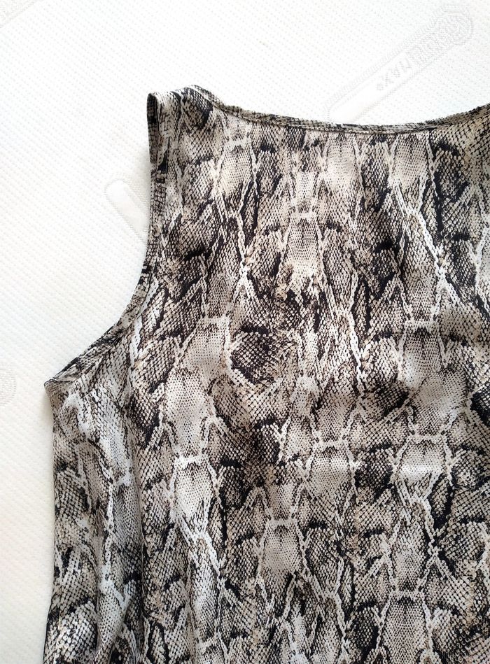 Débardeur blouse imprimé serpent - photo numéro 7