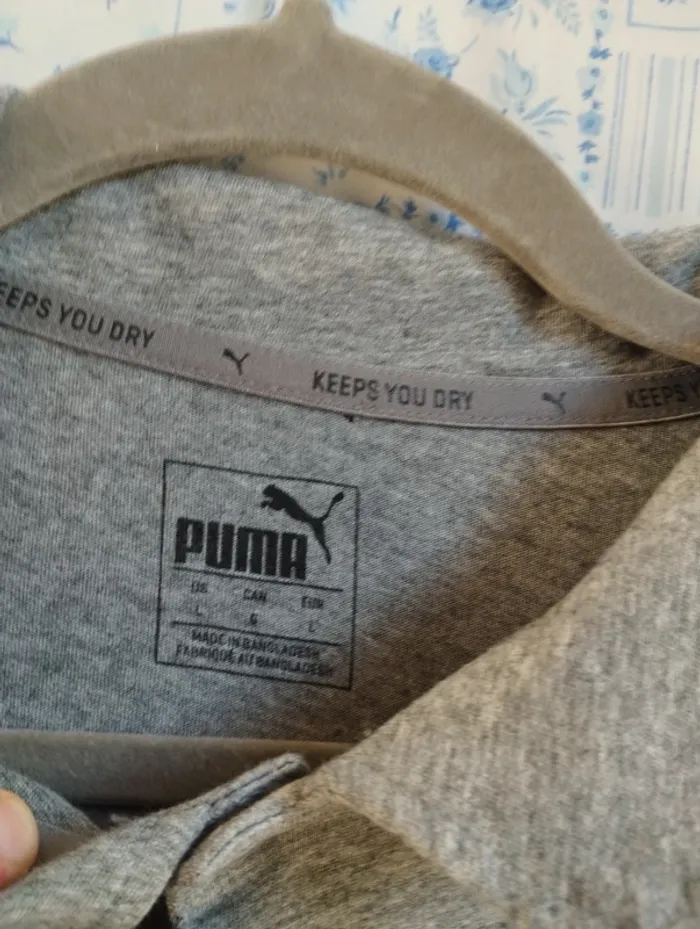 Polo manches courtes homme taille L - photo numéro 5