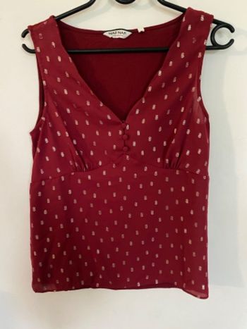 Débardeur 🍒 taille XS - Naf Naf