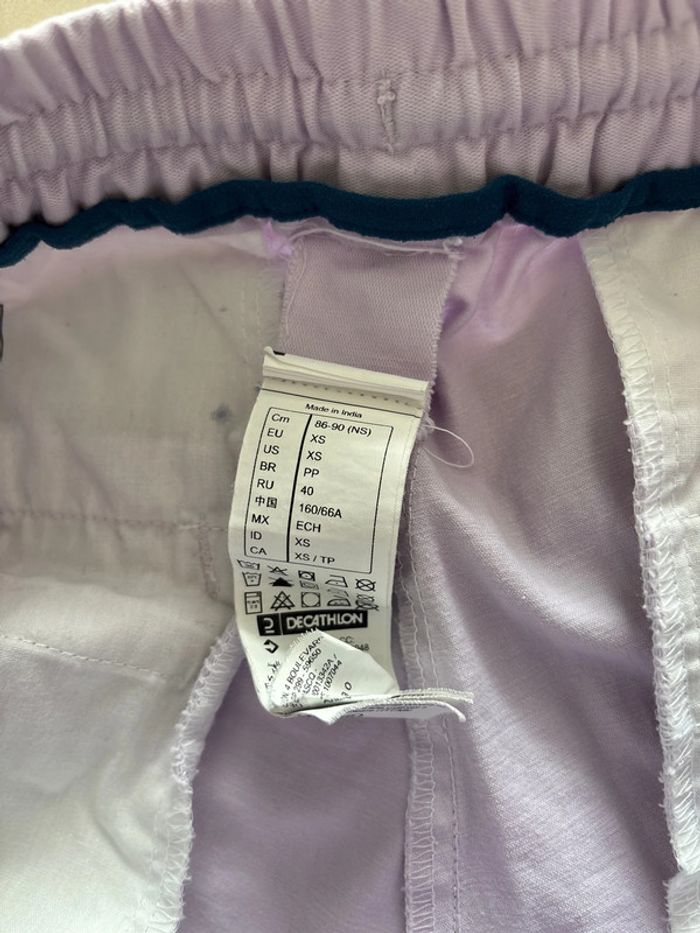 Short tribord mauve taille XS - photo numéro 2