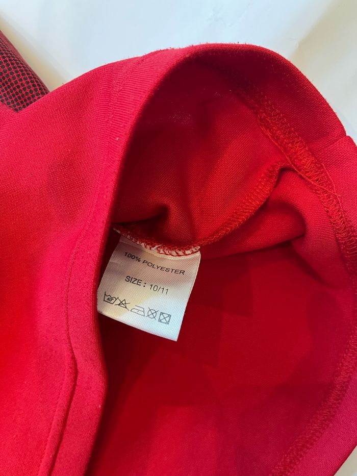 maillot sans manches rouges manchester united 10/11 ans - photo numéro 7