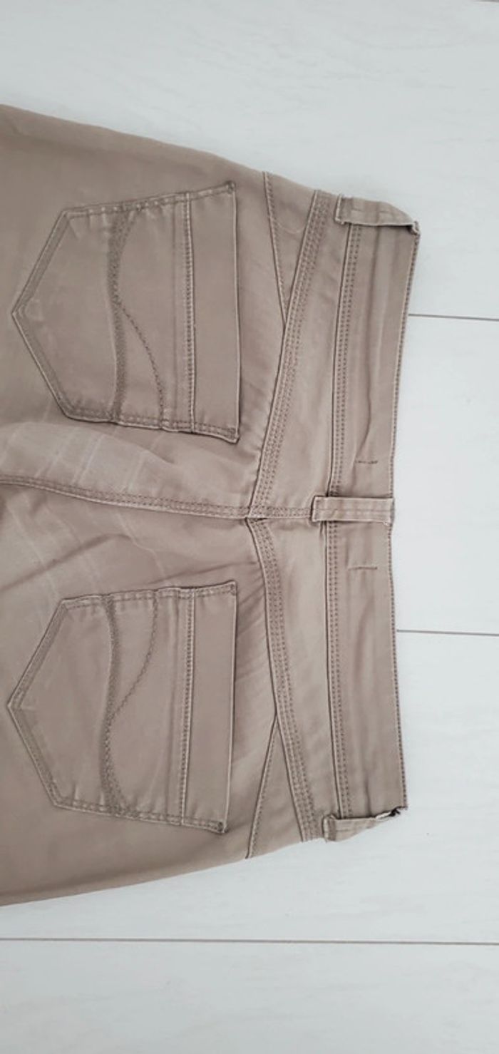 Pantalon Cache Cache 39 beige - photo numéro 7