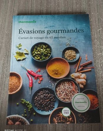 Livre Thermomix Évasions gourmandes