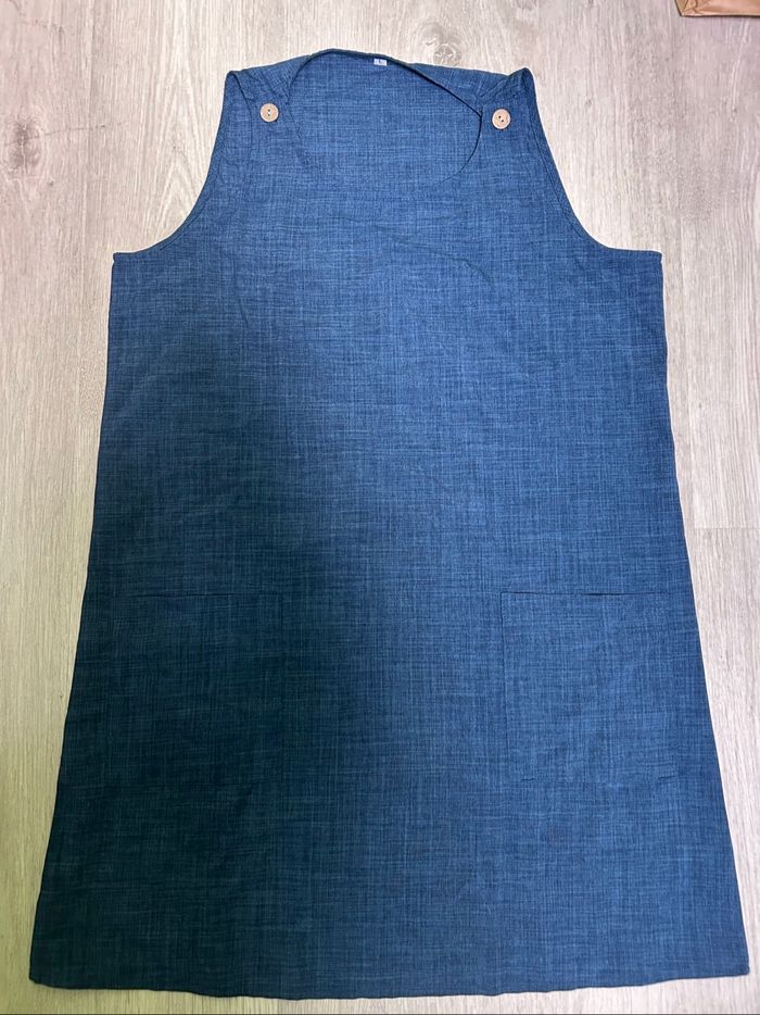 Robe effet jeans