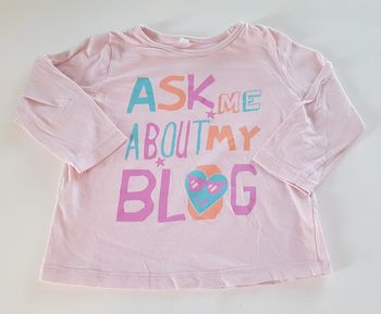 T Shirt manches longues 12 mois