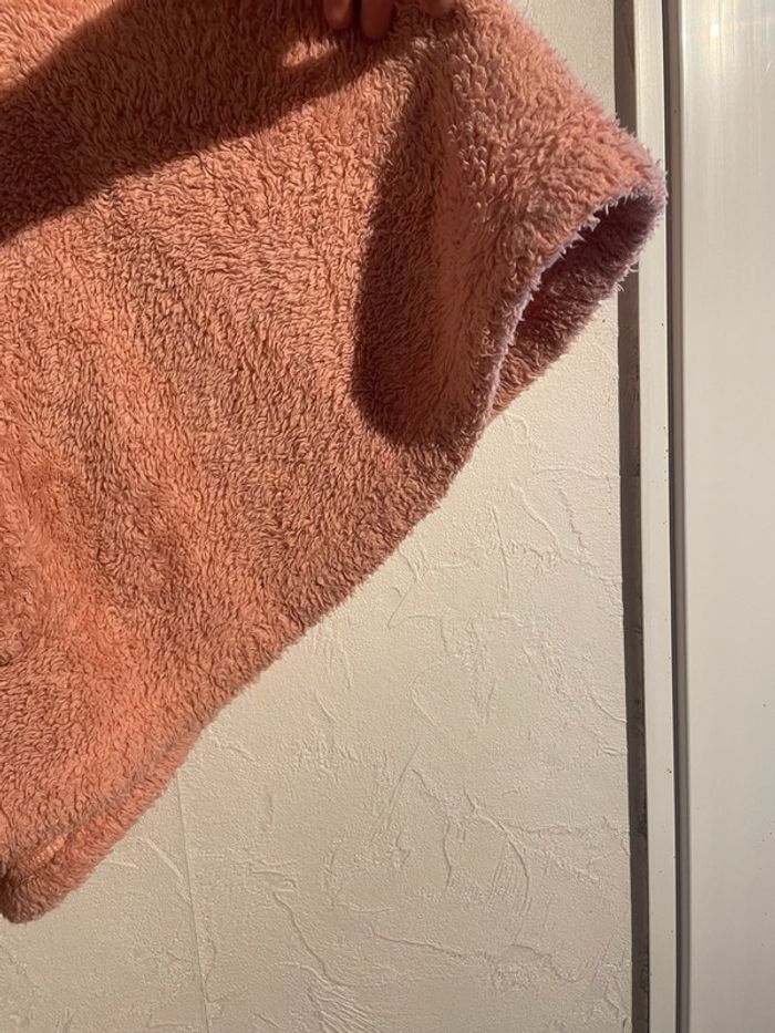 poncho rose en pilou - photo numéro 7