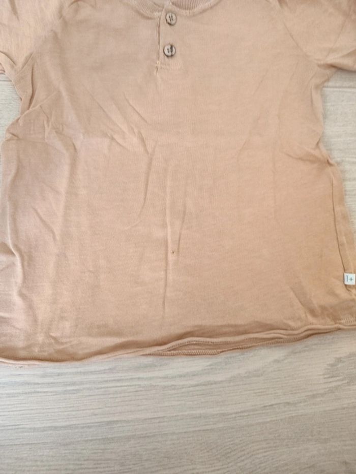 T shirt col tunisien - photo numéro 4