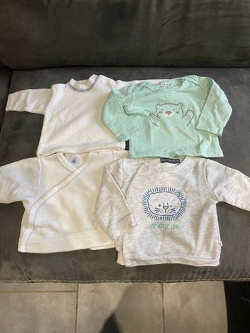 Lot de haut manche longue